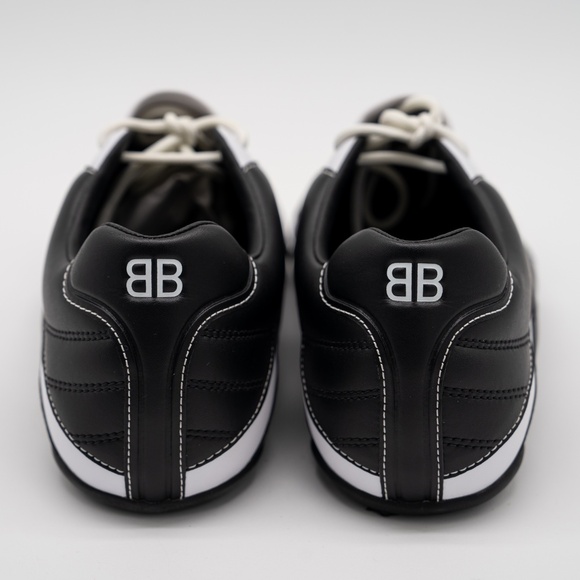 Size 44 - Balenciaga Zen Sneakers Black White Leather - Picture 5 of 13